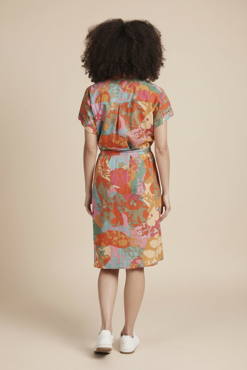 Ronald Floral Shirt Dress