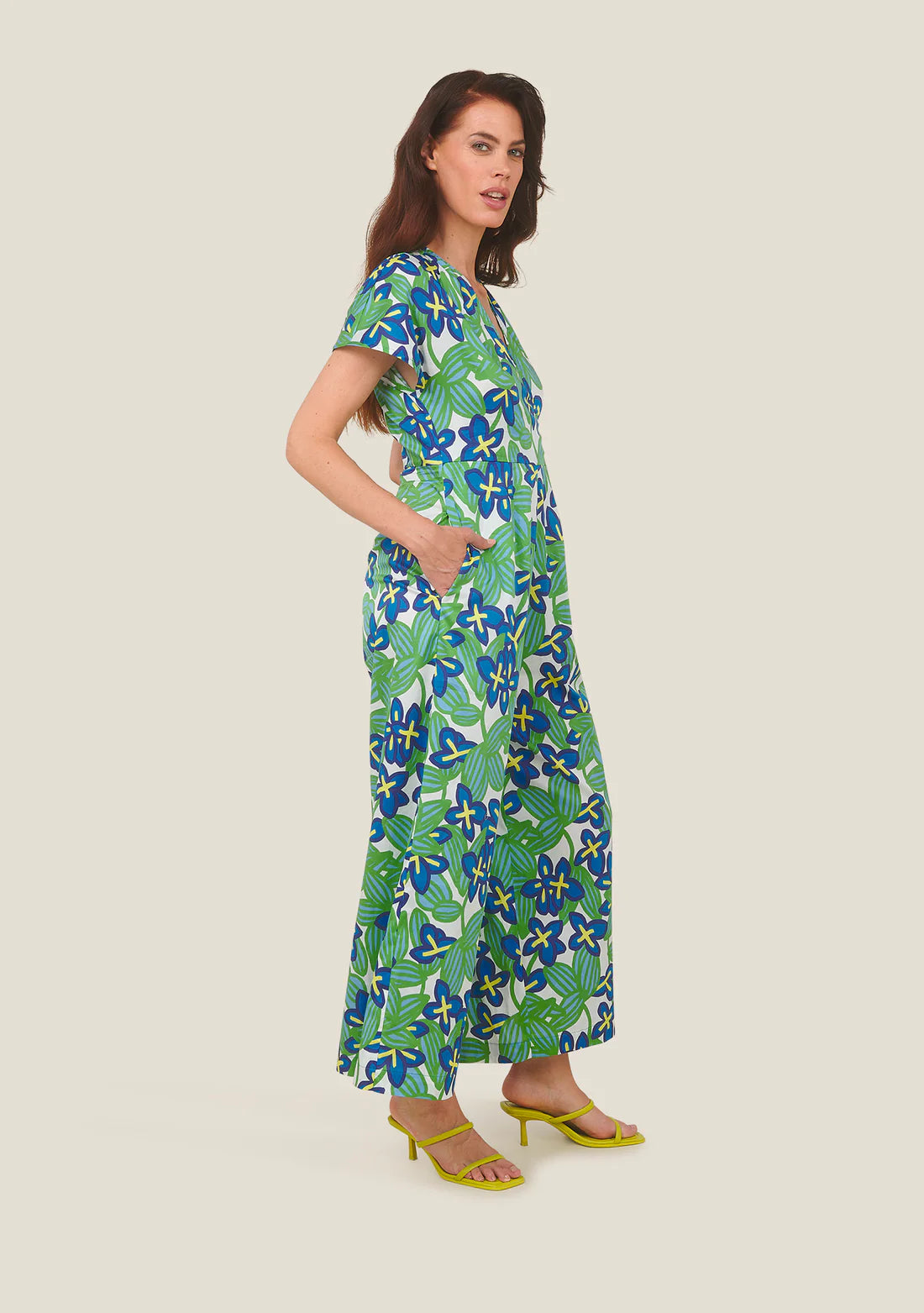 Pali Bosquet Green Jumpsuit
