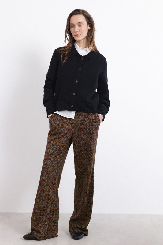Printed Jersey Trousers