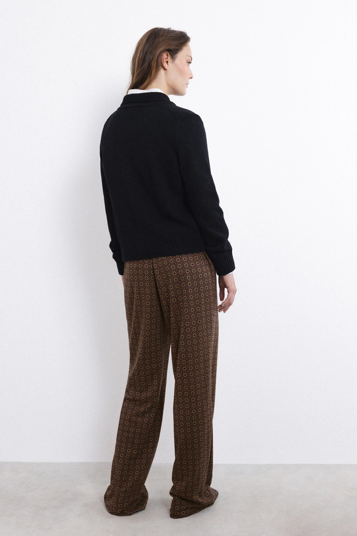 Printed Jersey Trousers