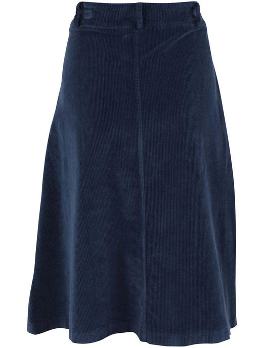 Danesweetie Cord Skirt in Navy by Danefae