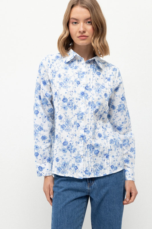 Floral printed Cotton Shirt