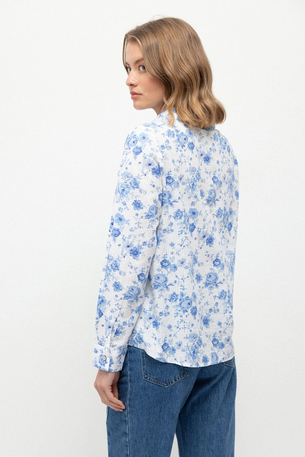 Floral printed Cotton Shirt
