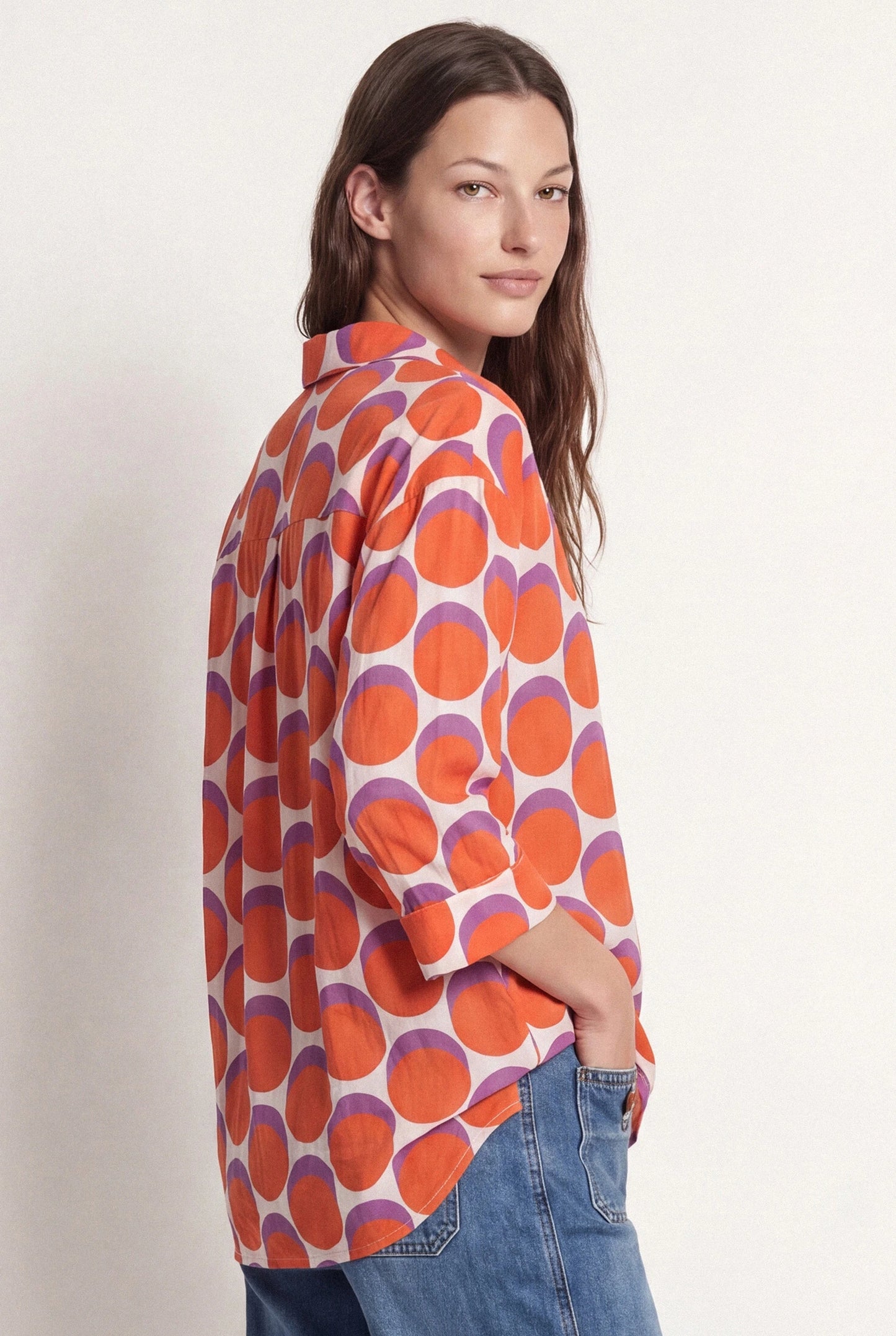 Autazes Polka Dot Blouse