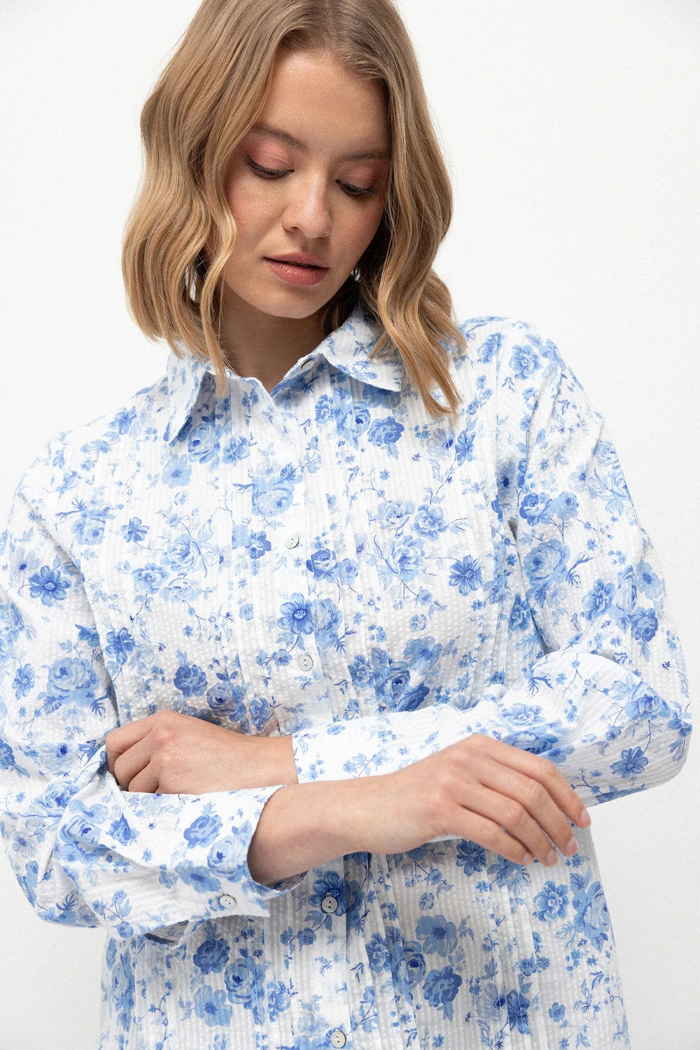 Floral printed Cotton Shirt