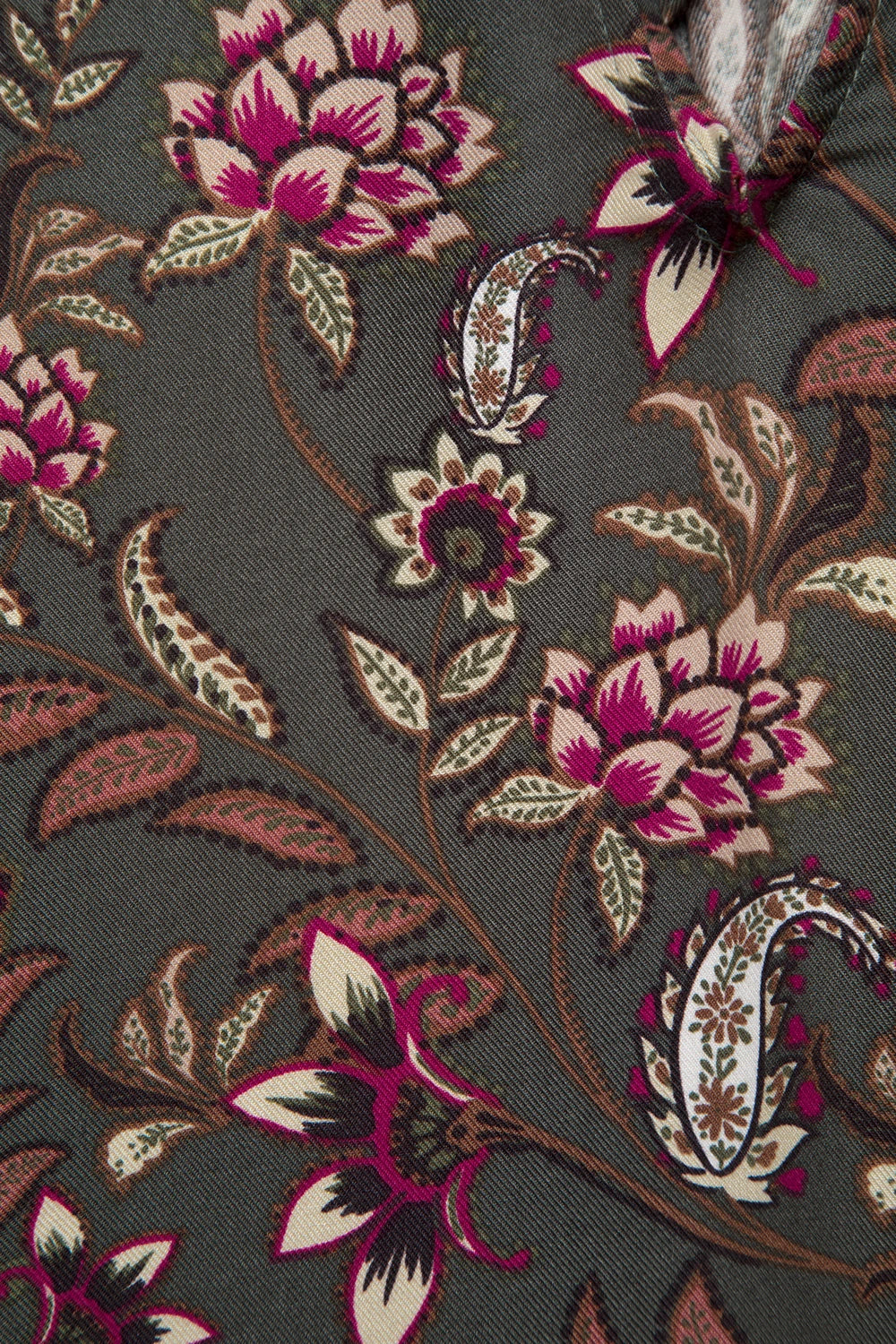 Floral Print Blouse in Anthracite