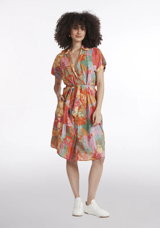 Ronald Floral Shirt Dress