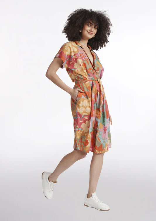 Ronald Floral Shirt Dress