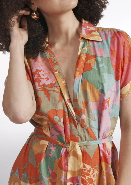 Ronald Floral Shirt Dress