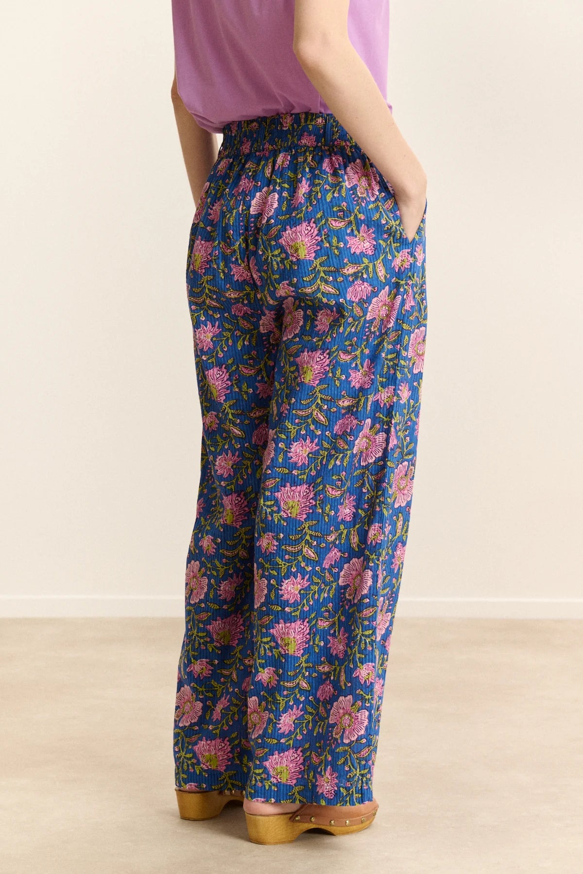 Tofu Trousers in floral print