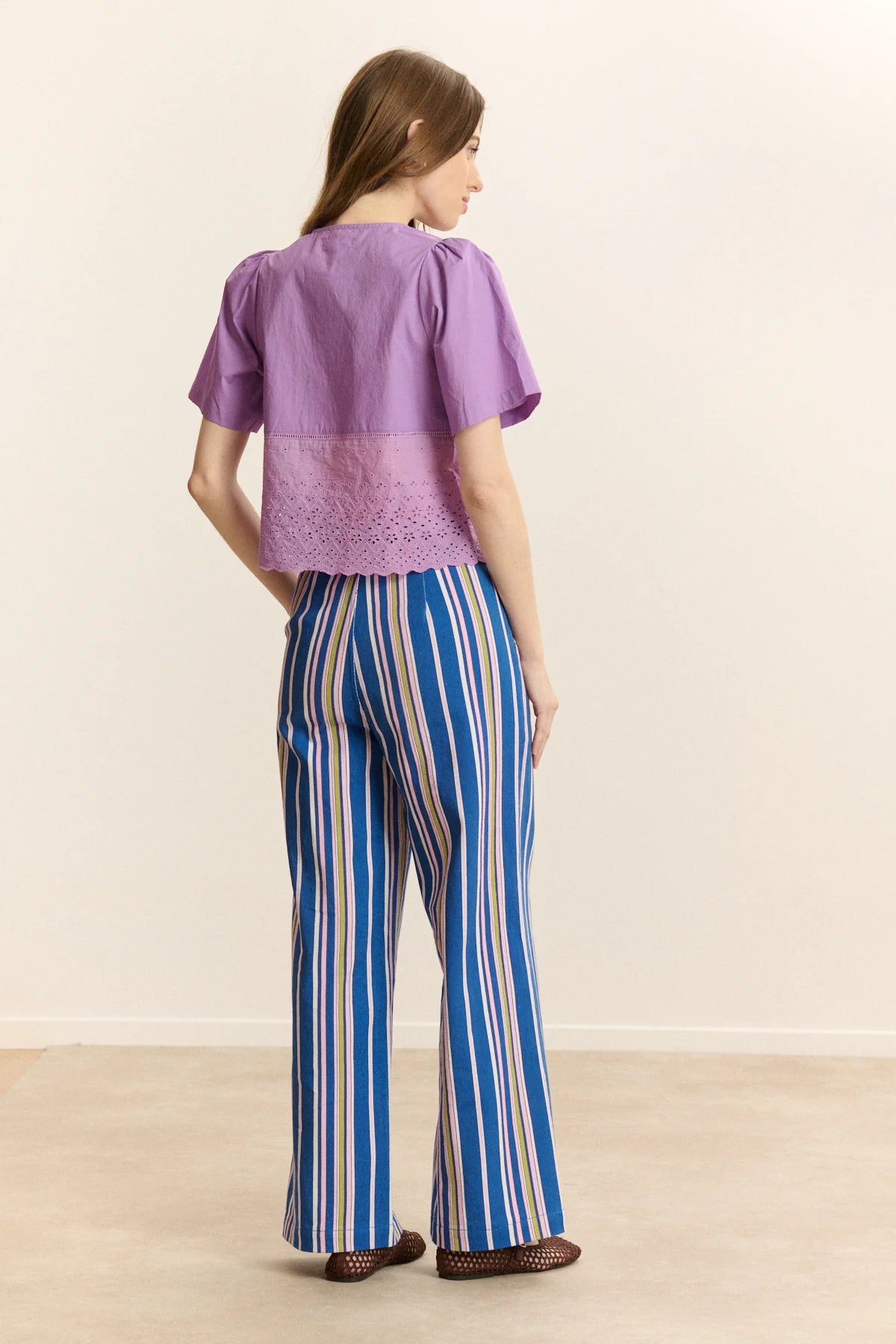 Venus Blouse in Lilac