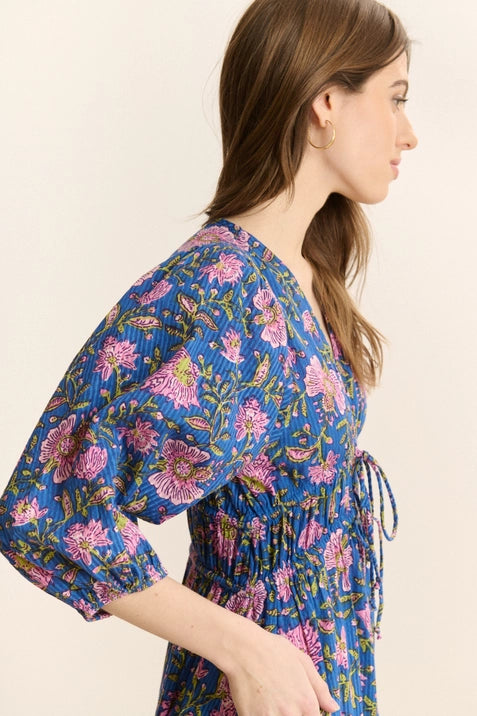 Vanina Printed Midi Dress