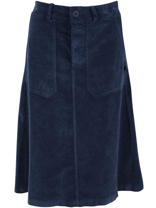 Danesweetie Cord Skirt in Navy by Danefae